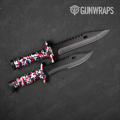 Classic Camo Knife Gear Skin Vinyl Wraps