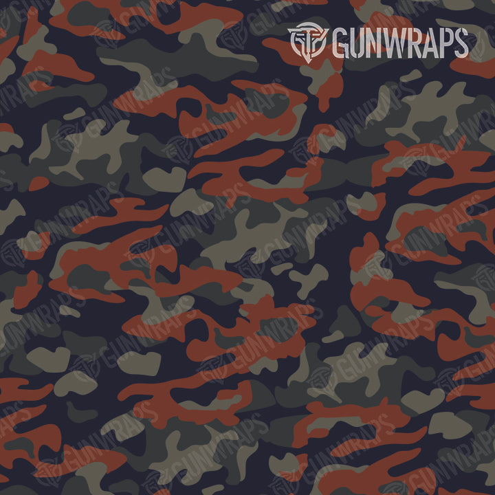 AK 47 Mag Classic Blue Copper Camo Gun Skin Pattern