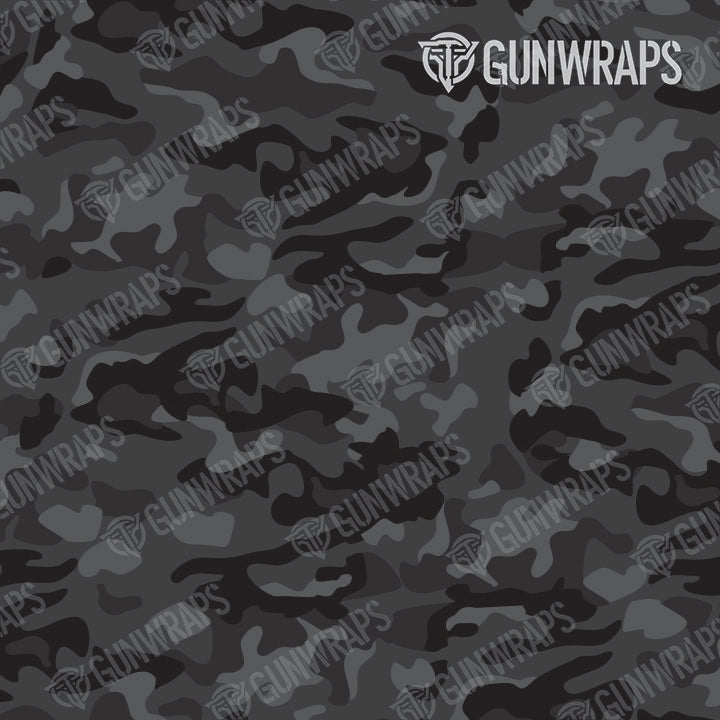 AR 15 Classic Elite Black Camo Gun Skin Pattern