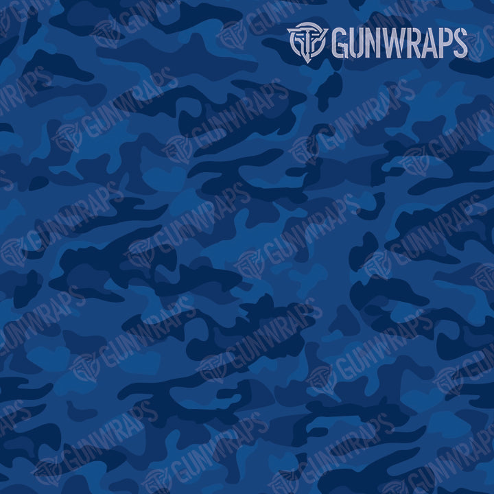 Pistol Slide Classic Elite Blue Camo Gun Skin Pattern