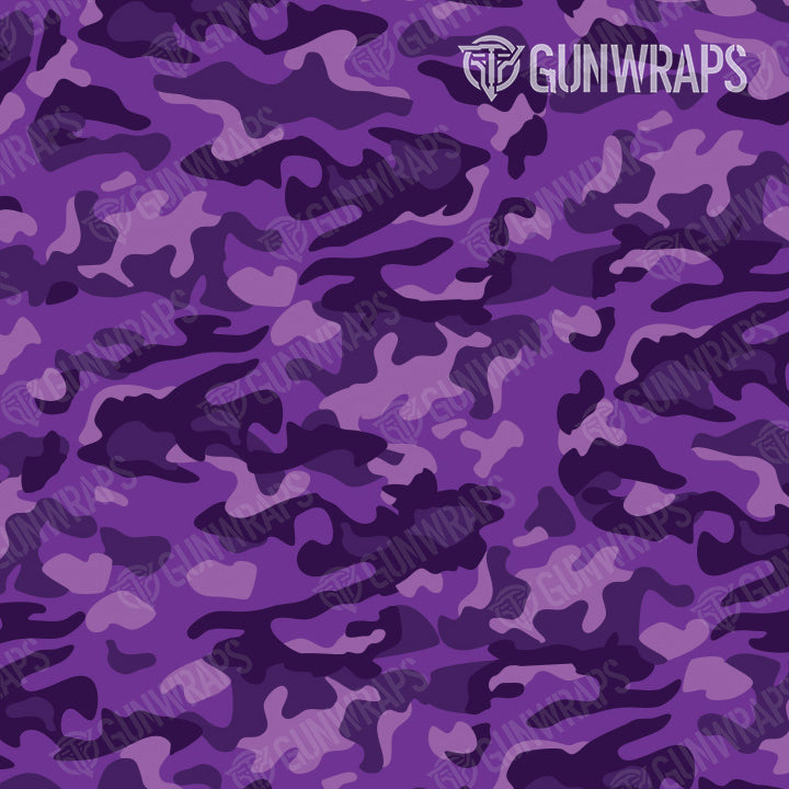 AR 15 Classic Elite Purple Camo Gun Skin Pattern