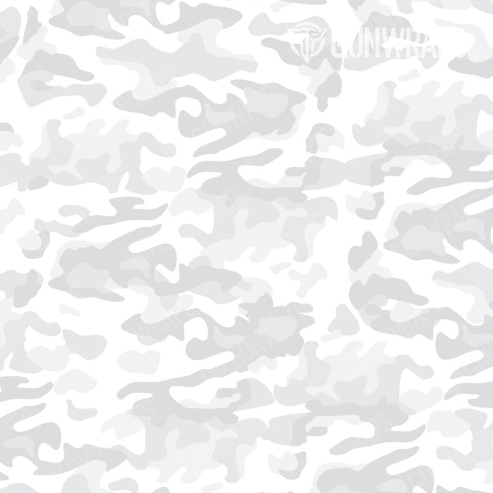 AR 15 Mag Well Classic Elite White Camo Gun Skin Pattern