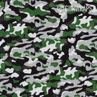 AR 15 Mag Well Classic Green Tiger Camo Gun Skin Pattern