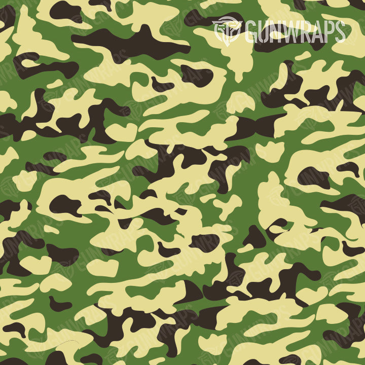 AK 47 Mag Classic Jungle Camo Gun Skin Pattern