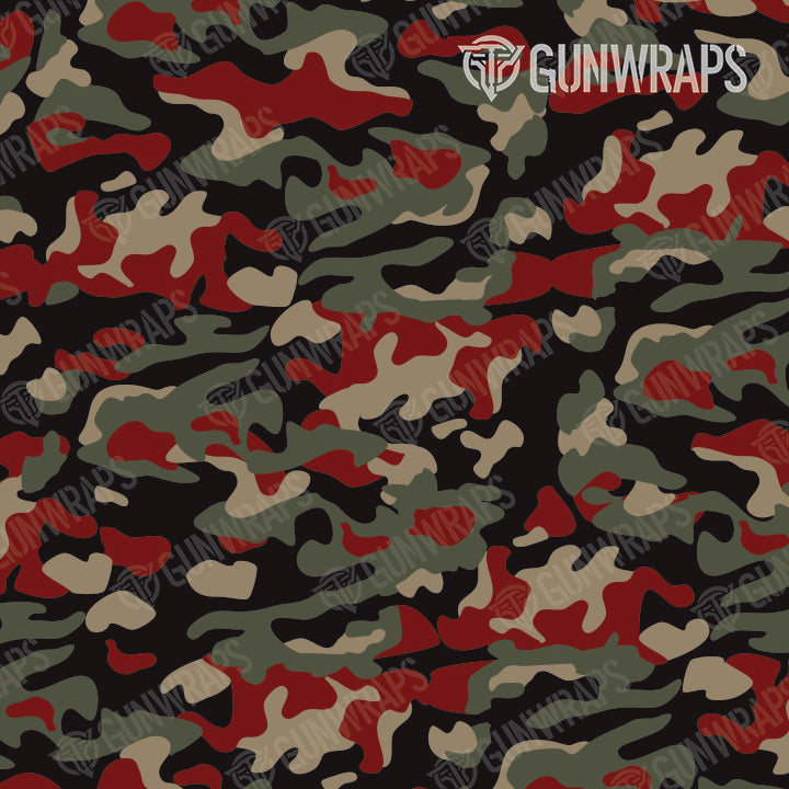 Binocular Classic Militant Red Camo Gear Skin Pattern