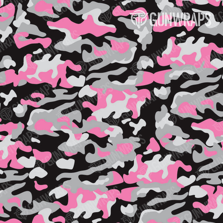 Rifle Classic Pink Tiger Camo Gun Skin Pattern