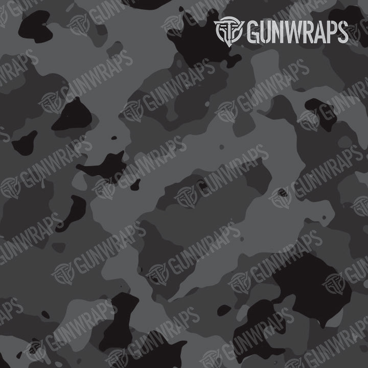 Universal Sheet Cumulus Elite Black Camo Gun Skin Pattern