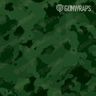 Universal Sheet Cumulus Elite Green Camo Gun Skin Pattern