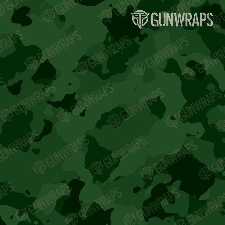Universal Sheet Cumulus Elite Green Camo Gun Skin Pattern