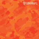 Knife Cumulus Elite Orange Camo Gear Skin Pattern