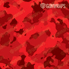 AK 47 Mag Cumulus Elite Red Camo Gun Skin Pattern