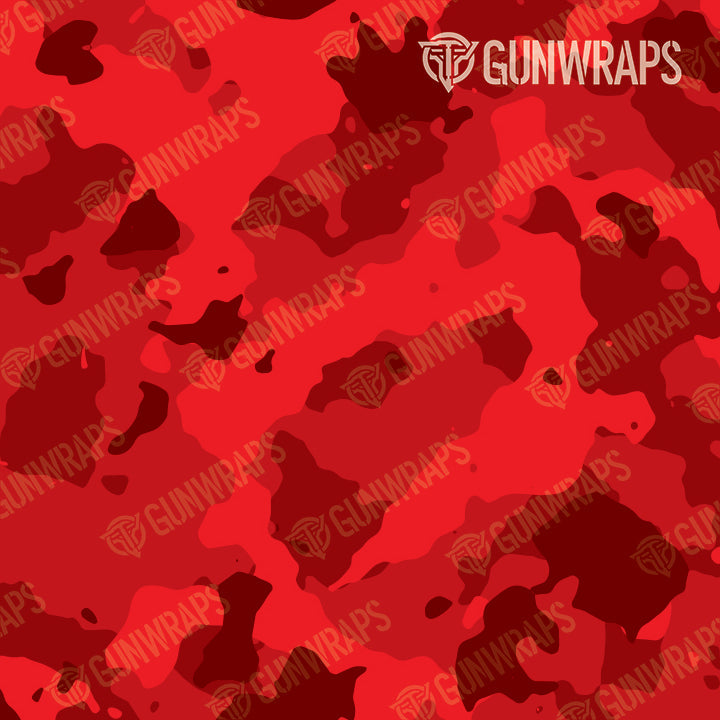 Universal Sheet Cumulus Elite Red Camo Gun Skin Pattern
