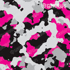 AK 47 Cumulus Magenta Tiger Camo Gun Skin Pattern