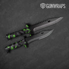 Cumulus Metro Green Camo Knife Gear Skin Vinyl Wrap