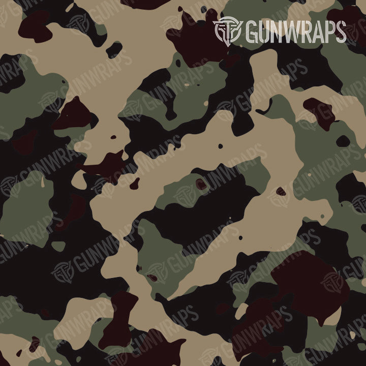 Pistol & Revolver Cumulus Militant Blood Camo Gun Skin Pattern