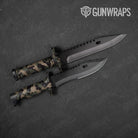 Cumulus Militant Green Camo Knife Gear Skin Vinyl Wrap