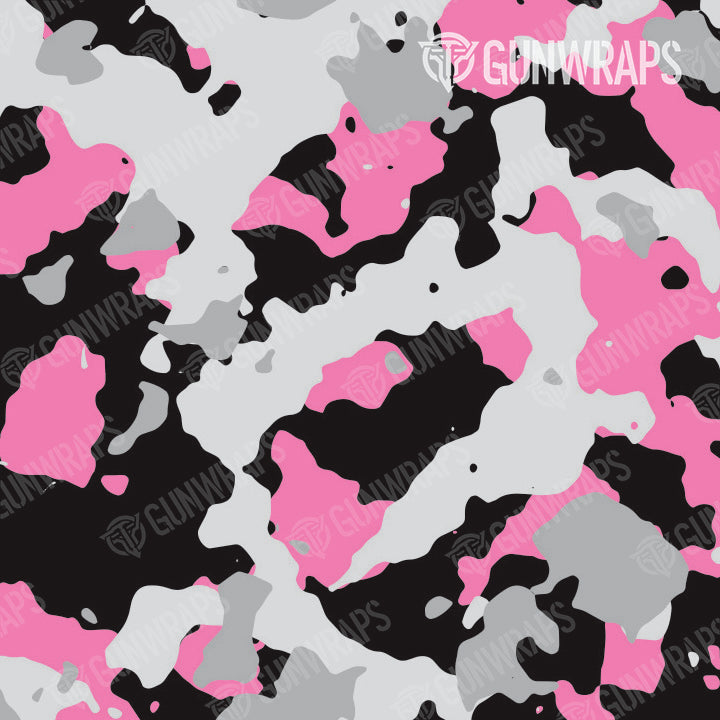 Universal Sheet Cumulus Pink Tiger Camo Gun Skin Pattern