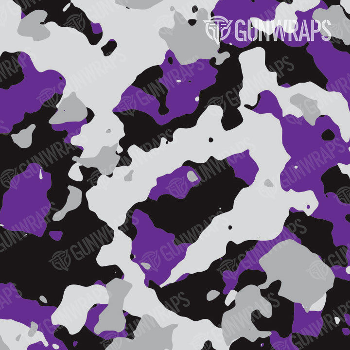 Shotgun Cumulus Purple Tiger Camo Gun Skin Pattern