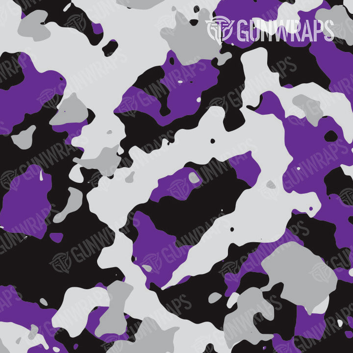 Universal Sheet Cumulus Purple Tiger Camo Gun Skin Pattern
