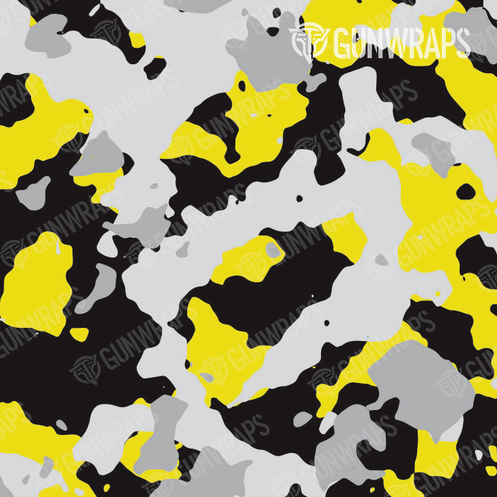 Universal Sheet Cumulus Yellow Tiger Camo Gun Skin Pattern