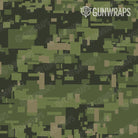 Pistol & Revolver Digital Army Green Camo Gun Skin Pattern