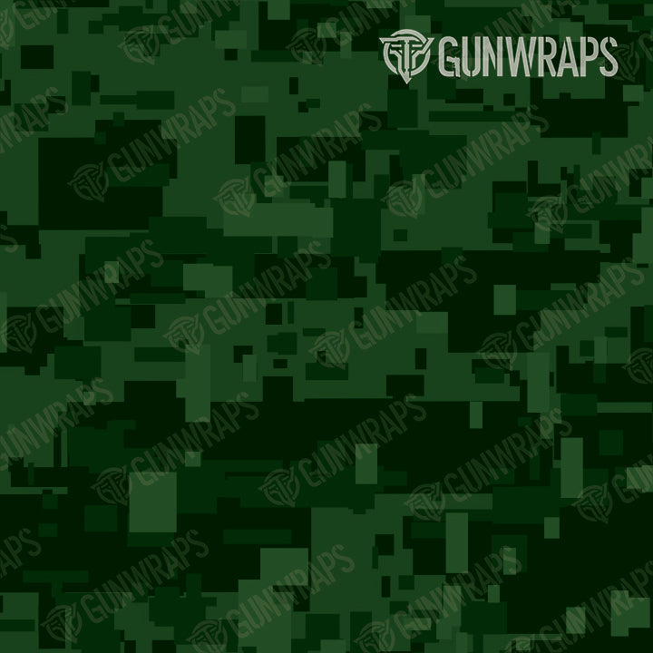 Knife Digital Elite Green Camo Gear Skin Pattern