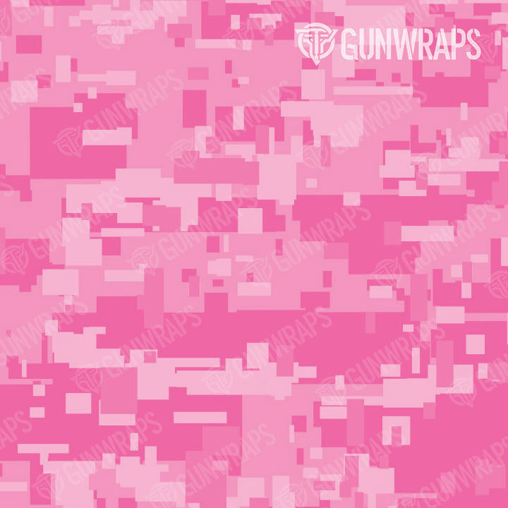 AR 15 Mag & Mag Well Digital Elite Pink Camo Gun Skin Pattern