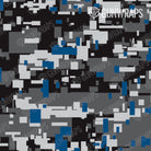 Binocular Digital Urban Blue Camo Gear Skin Pattern