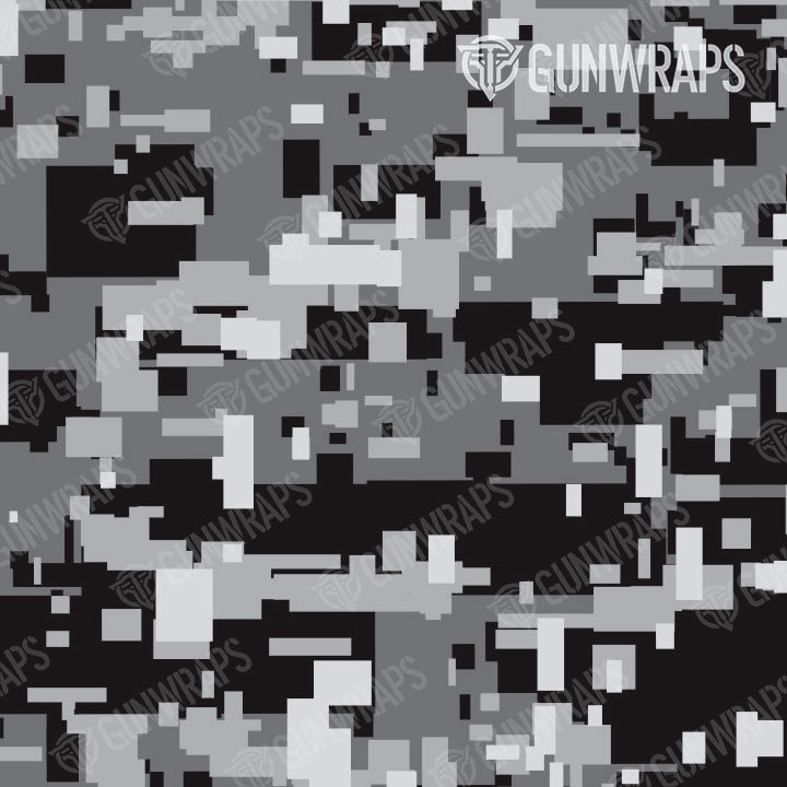 Pistol Slide Digital Urban Night Camo Gun Skin Pattern