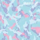 AR 15 Ragged Cotton Candy Camo Gun Skin Pattern