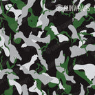 AR 15 Mag & Mag Well Ragged Green Tiger Camo Gun Skin Pattern