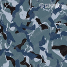 Rifle Ragged Navy Camo Gun Skin Pattern