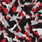 AK 47 Mag Ragged Red Tiger Camo Gun Skin Pattern