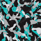 Shotgun Ragged Tiffany Blue Tiger Camo Gun Skin Pattern