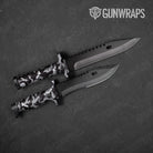 Ragged Urban Night Camo Knife Gear Skin Vinyl Wrap