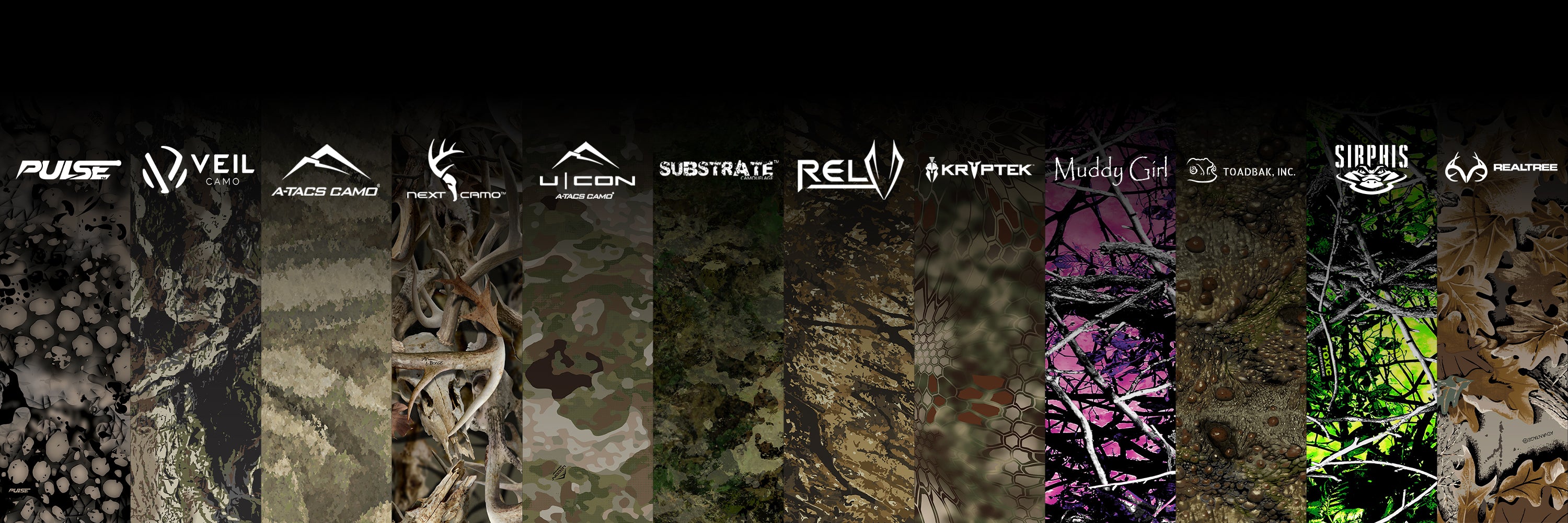 Licensed camo gun wraps