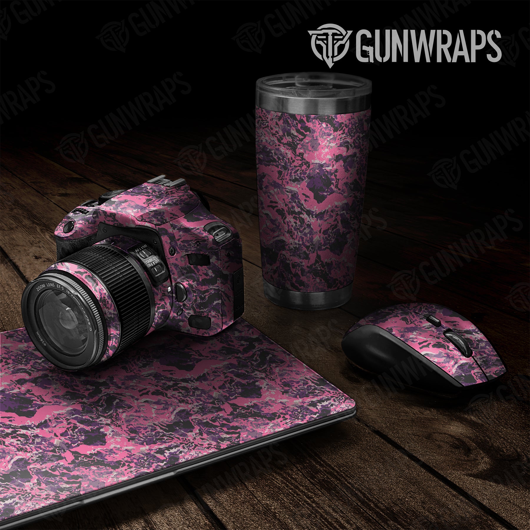 Universal Sheet Muddy Girl Flat Camo Gear Skin Vinyl Wrap