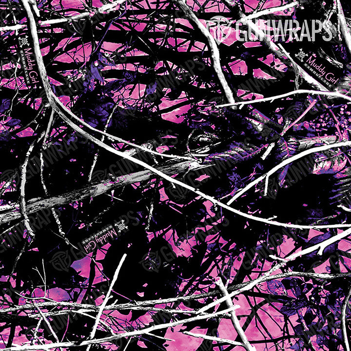 AK 47 Muddy Girl Camo Gun Skin Pattern