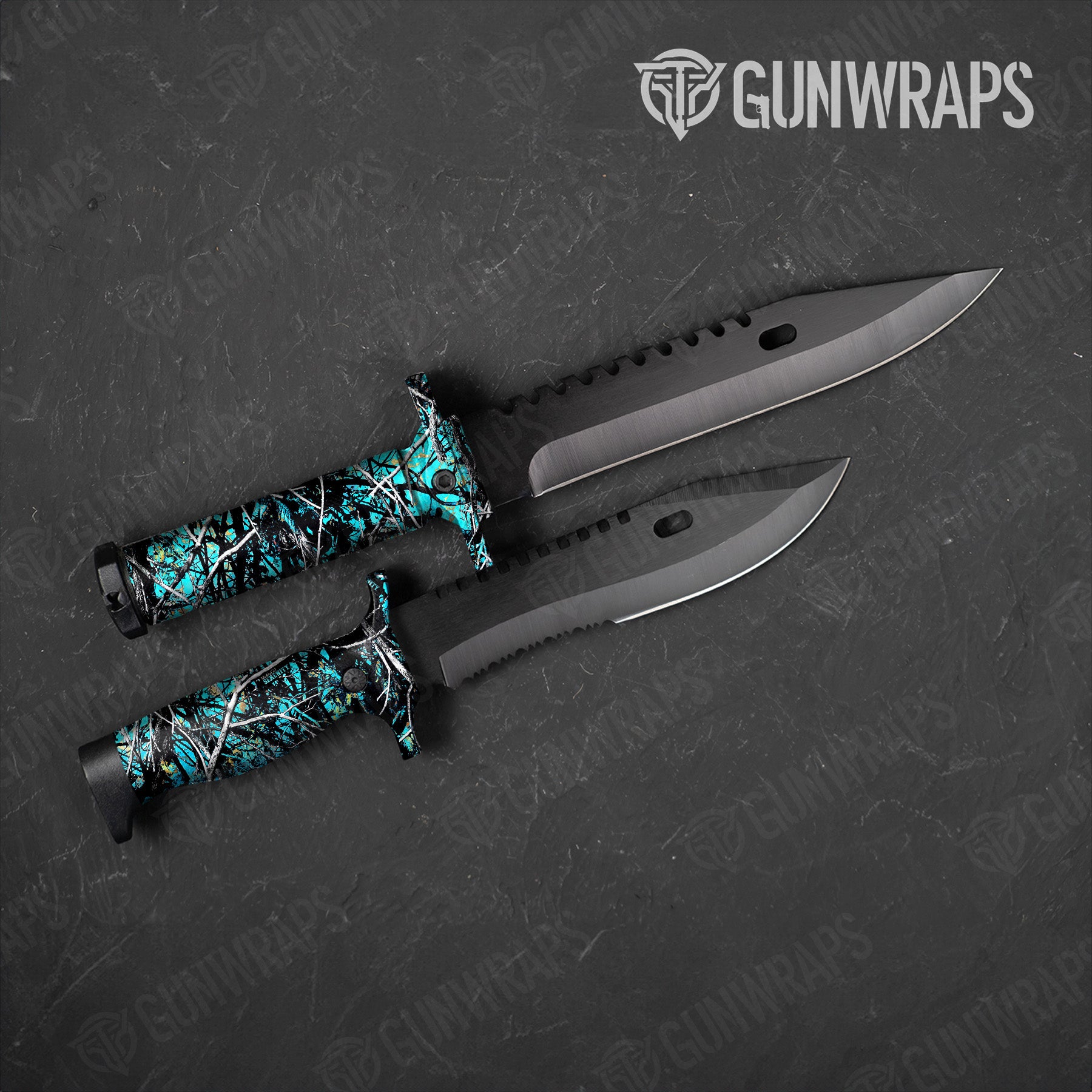 Knife Muddy Girl Serenity Camo Gun Skin Vinyl Wrap