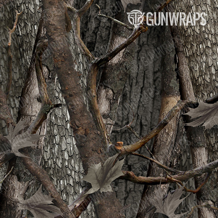 AR 15 Nature Mossy Woodland Camo Gun Skin Pattern