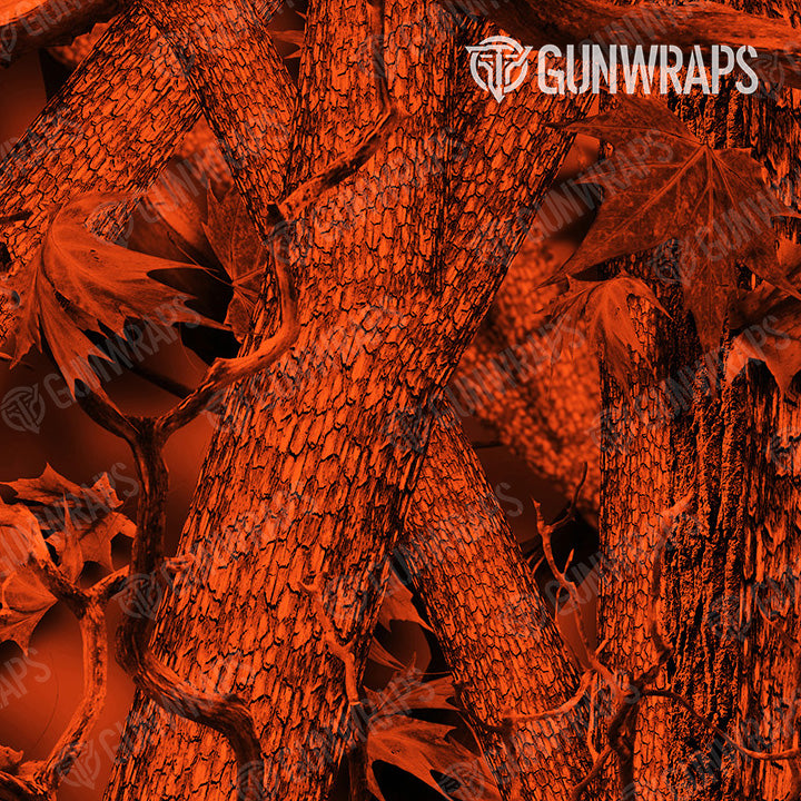 Rangefinder Nature Orange Forest Camo Gear Skin Pattern