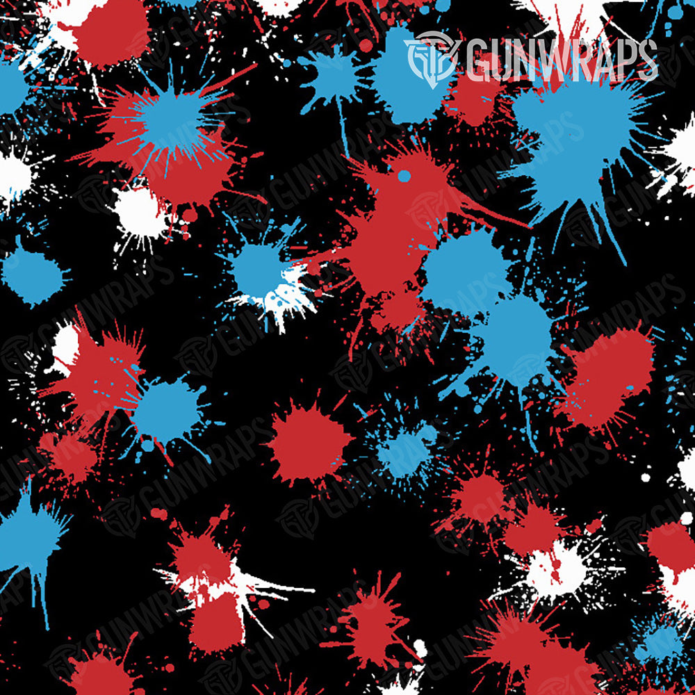 Tactical Paintball America Gun Skin Pattern