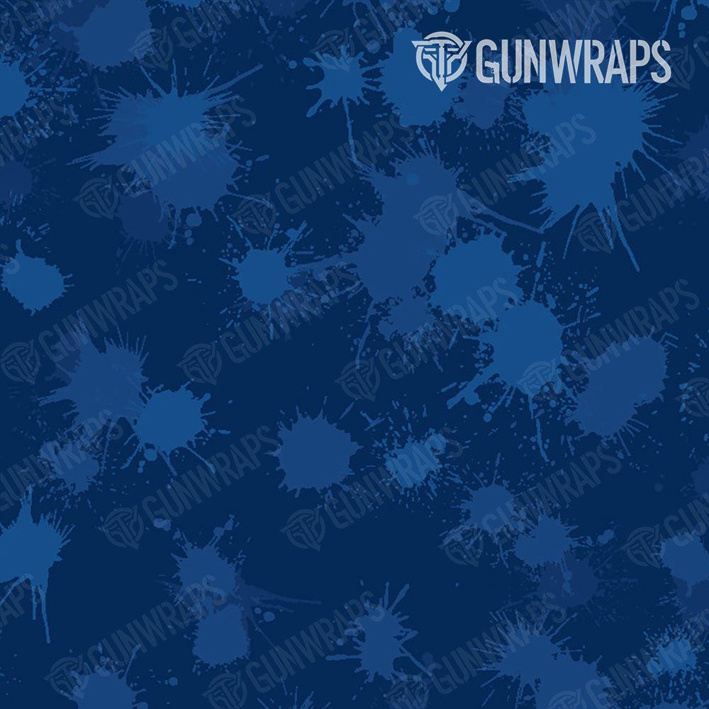 Rifle Paintball Elite Blue Gun Skin Pattern