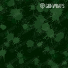 AR 15 Mag Well Paintball Elite Green Gun Skin Pattern