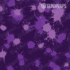 AK 47 Paintball Elite Purple Gun Skin Pattern