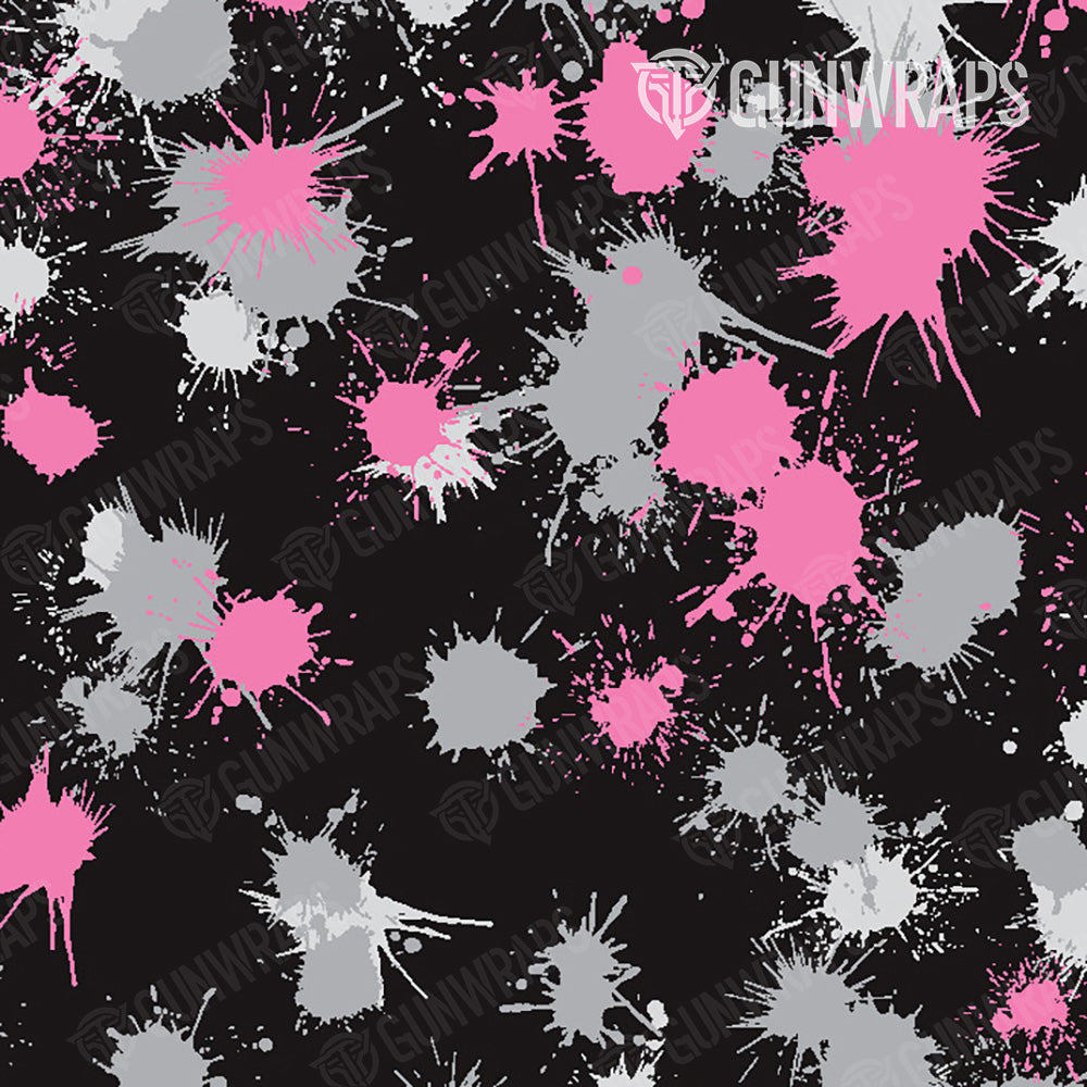 Rifle Paintball Pink Tiger Gun Skin Pattern