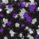 AR 15 Paintball Purple Tiger Gun Skin Pattern