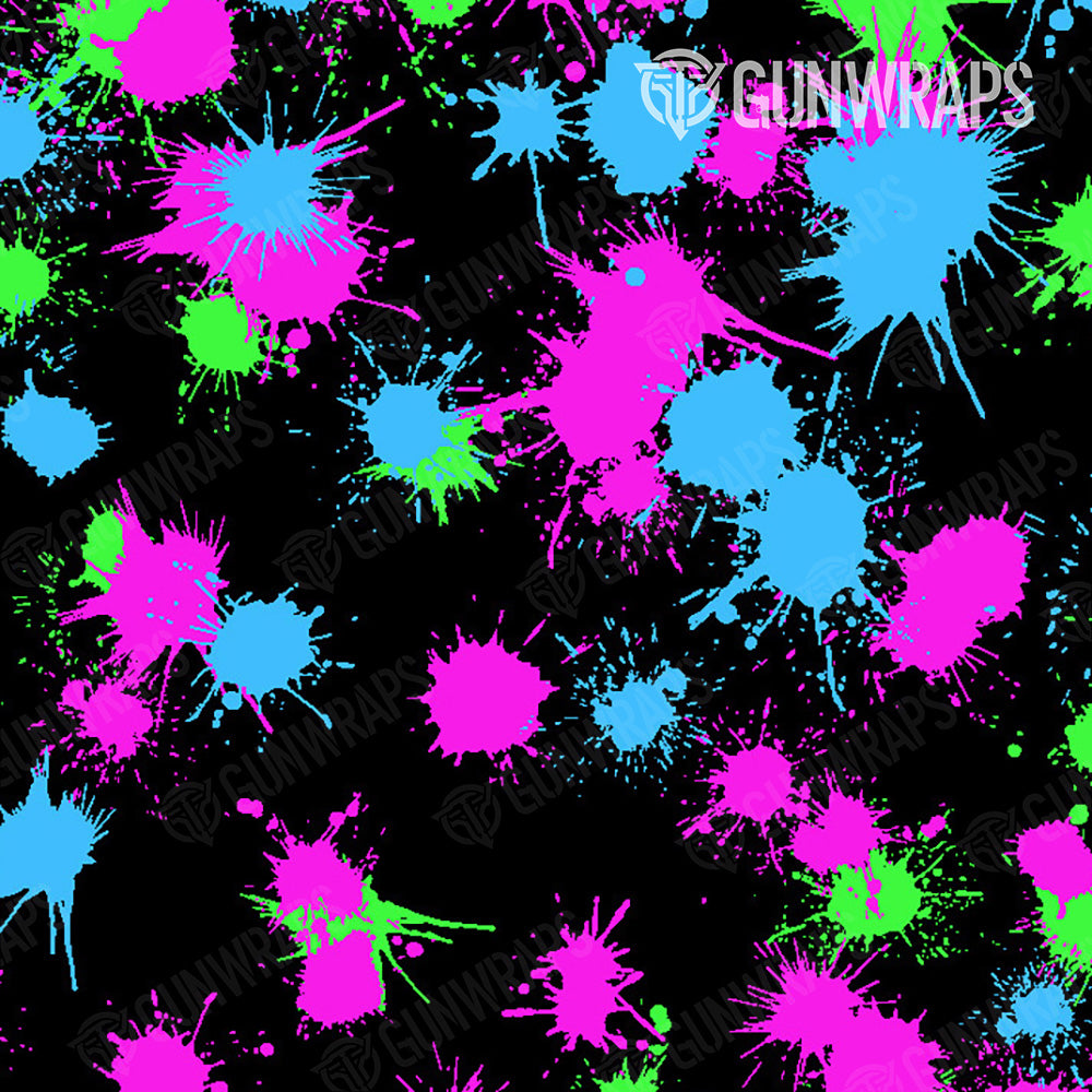 Rifle Paintball Retro Gun Skin Pattern