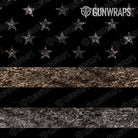 Tactical Patriotic Desert Flag Gun Skin Pattern