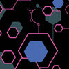 AR 15 Mag & Mag Well Hex DNA Magenta Frost Gun Skin Vinyl Wrap